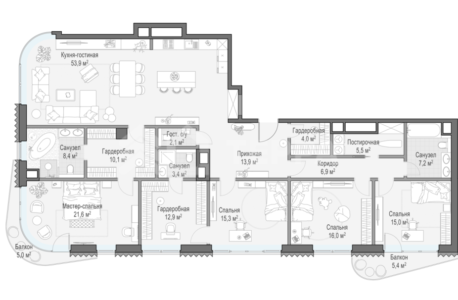 Объект ID 700000005 - Квартира