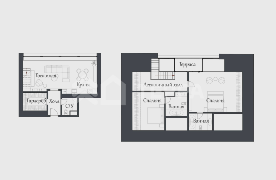 Объект ID 17299 - Квартира