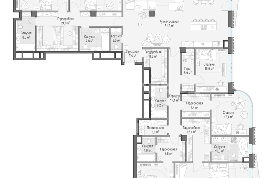 Объект ID 700000011 - Квартира