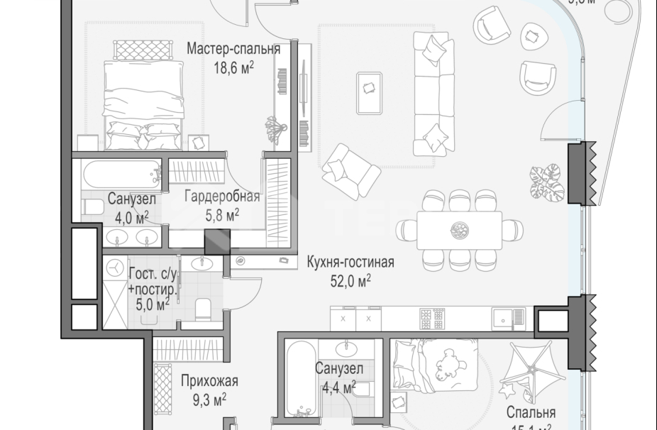 Объект ID 700000112 - Квартира