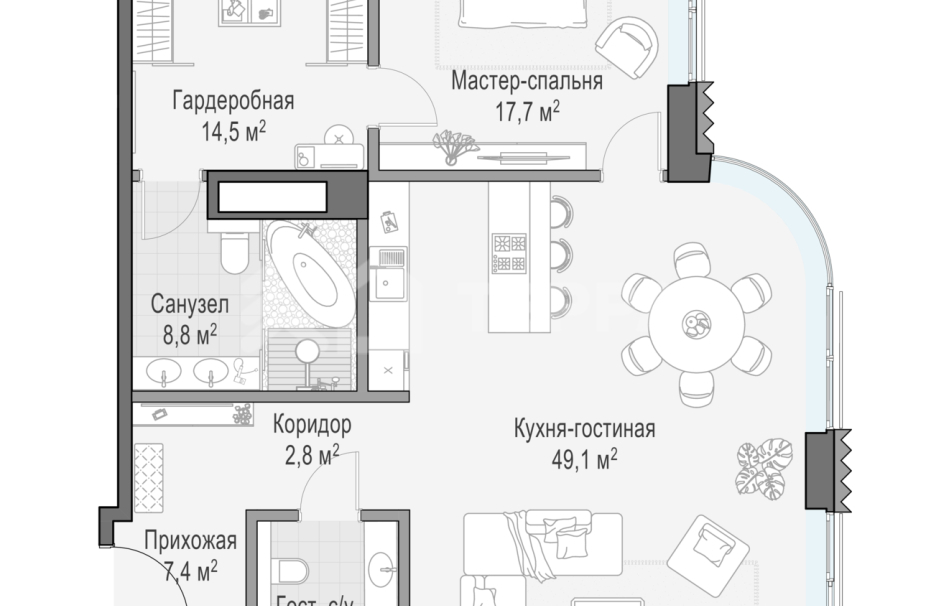 Объект ID 700000060 - Квартира