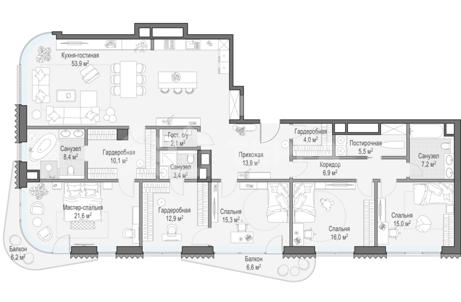 Объект ID 700000008 - Квартира