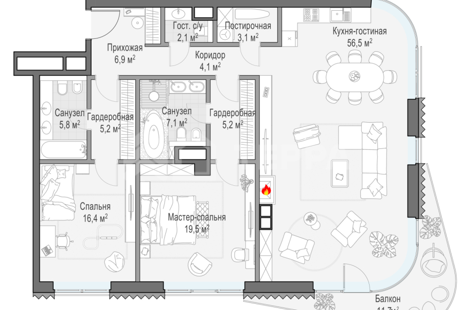 Объект ID 700000117 - Квартира