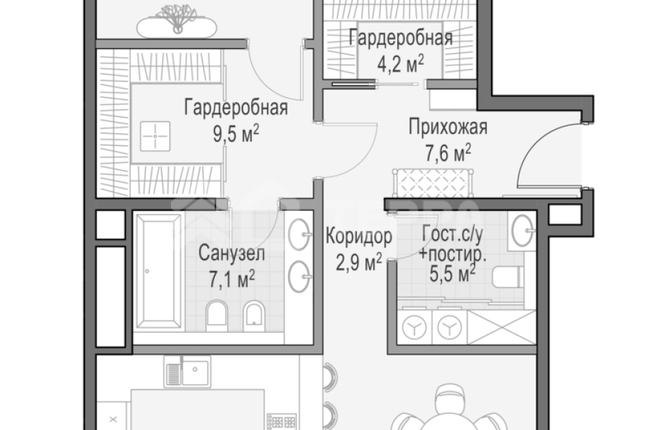 Объект ID 700000041 - Квартира