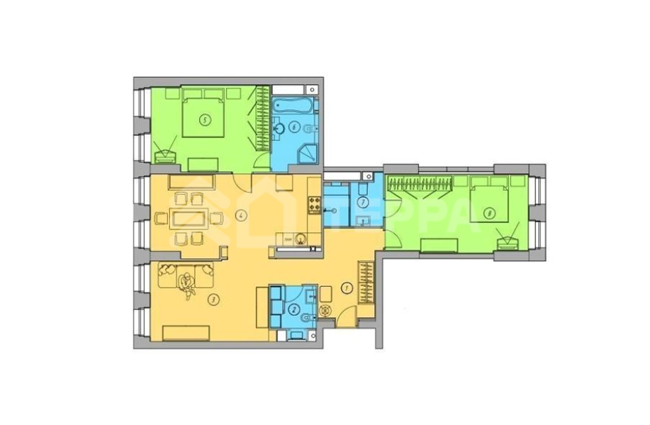 Объект ID 17104 - Квартира