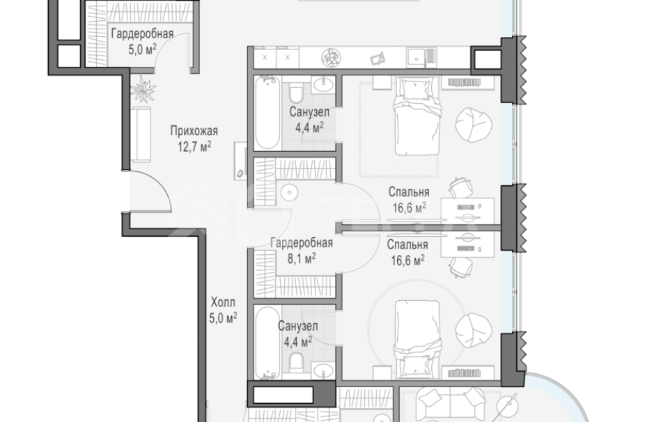 Объект ID 700000077 - Квартира