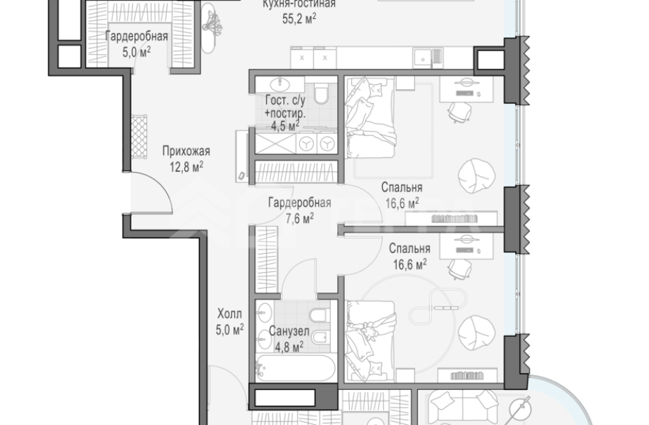 Объект ID 700000077 - Квартира