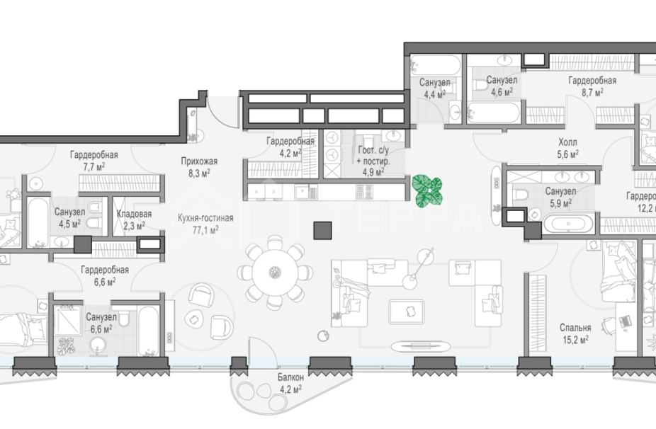 Объект ID 700000064 - Квартира