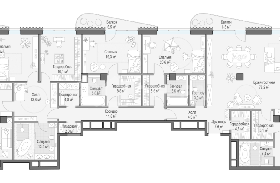 Объект ID 700000010 - Квартира