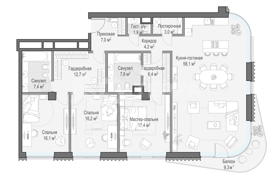 Объект ID 700000107 - Квартира