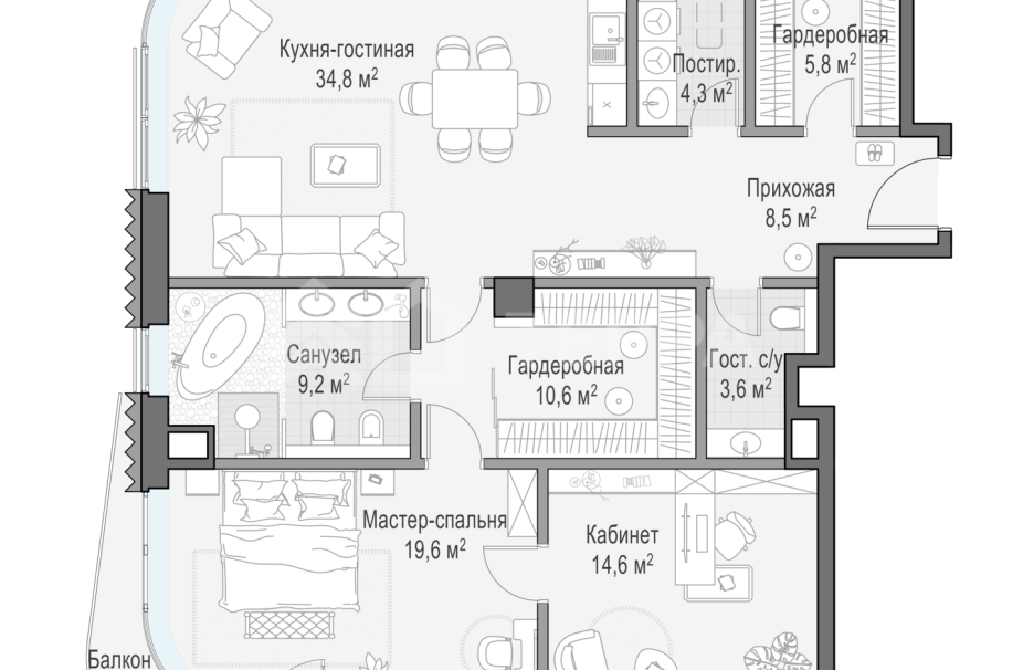 Объект ID 700000025 - Квартира