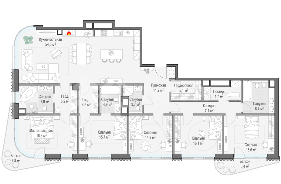 Объект ID 700000035 - Квартира