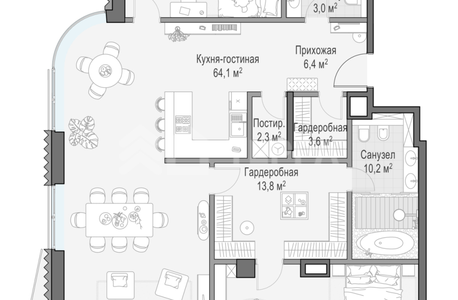 Объект ID 700000104 - Квартира