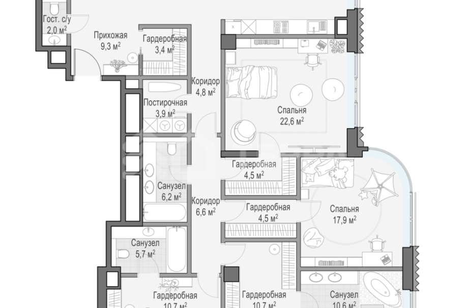 Объект ID 700000034 - Квартира