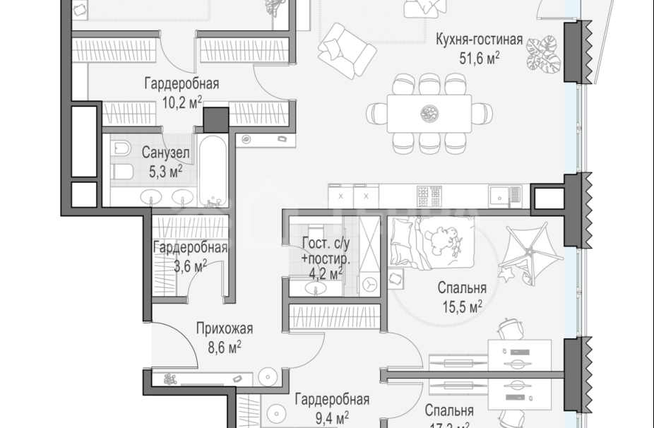 Объект ID 700000109 - Квартира