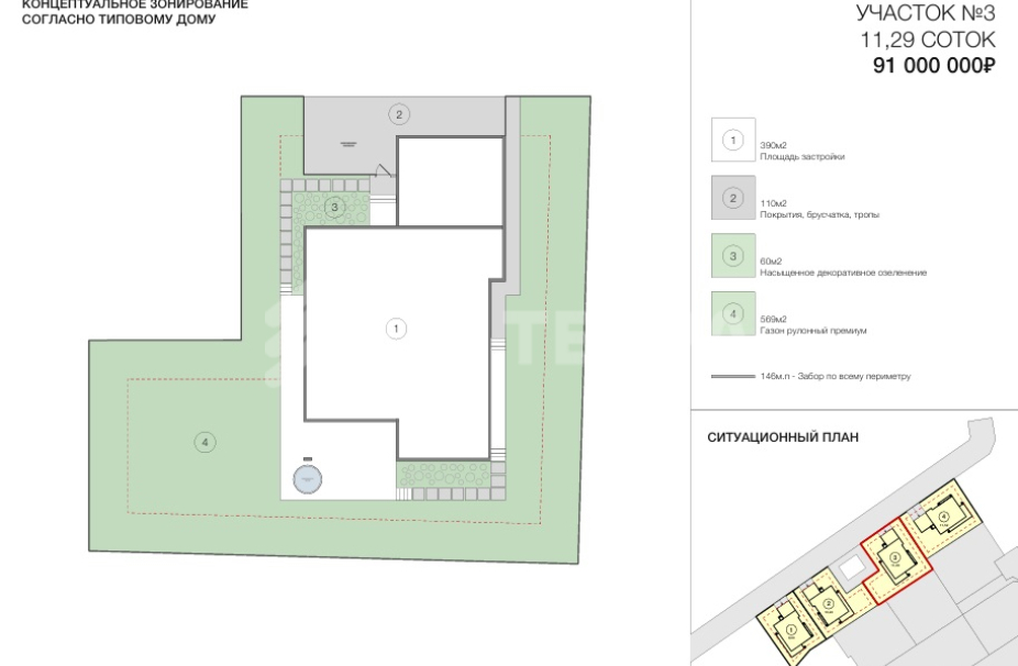 Объект ID 18507 - Участок