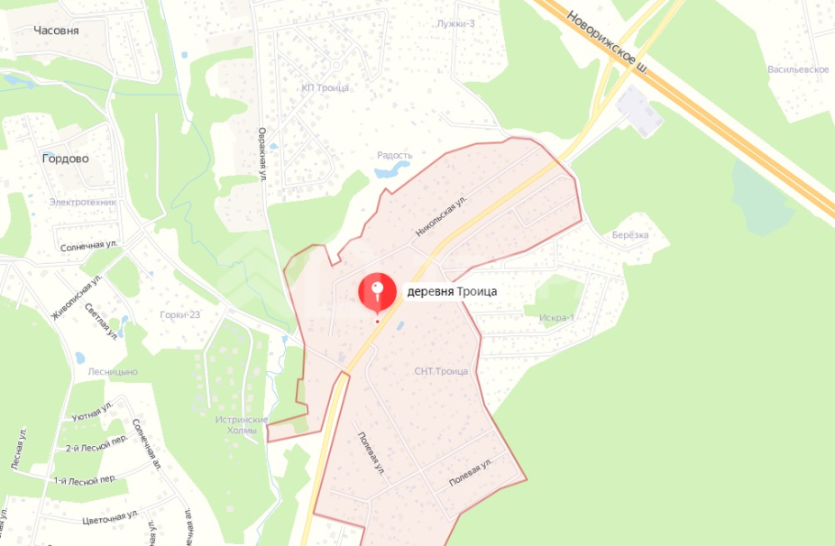 Объект ID 12659 - Участок