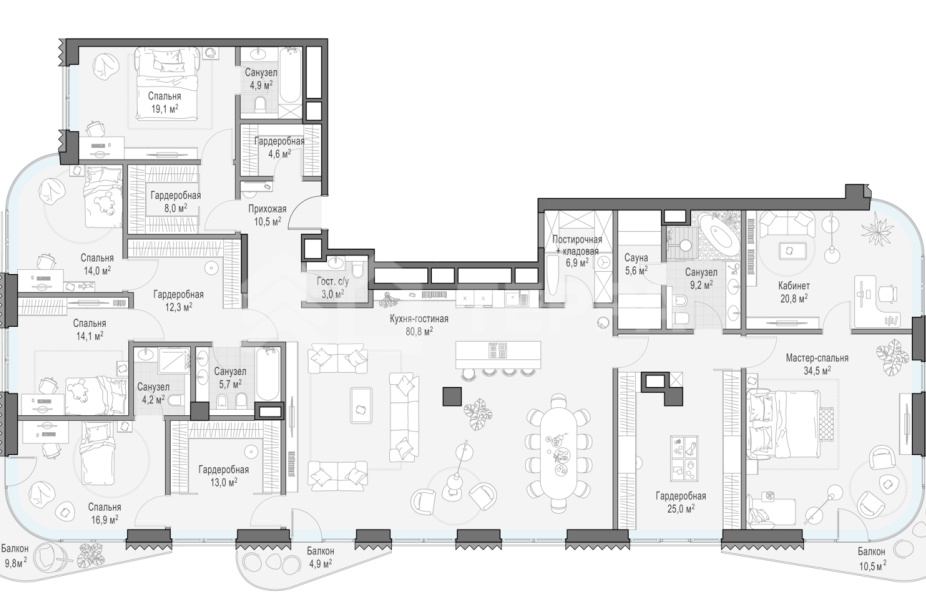 Объект ID 700000080 - Квартира