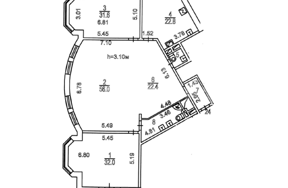 Объект ID 17455 - Квартира