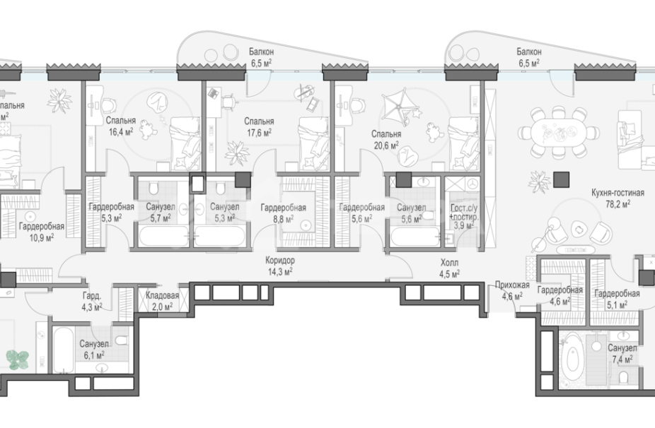 Объект ID 700000010 - Квартира