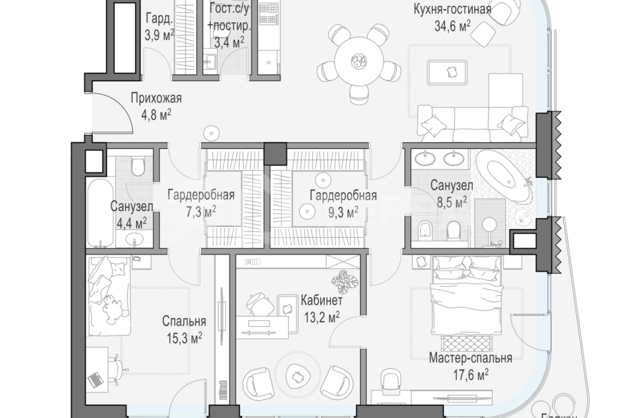 Объект ID 700000033 - Квартира