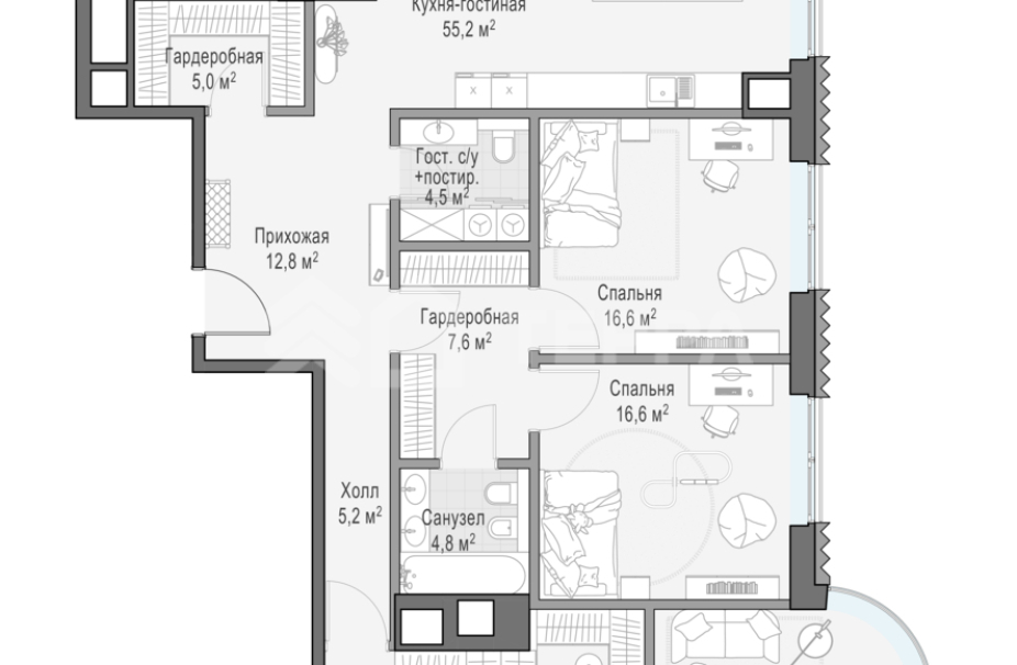 Объект ID 700000074 - Квартира
