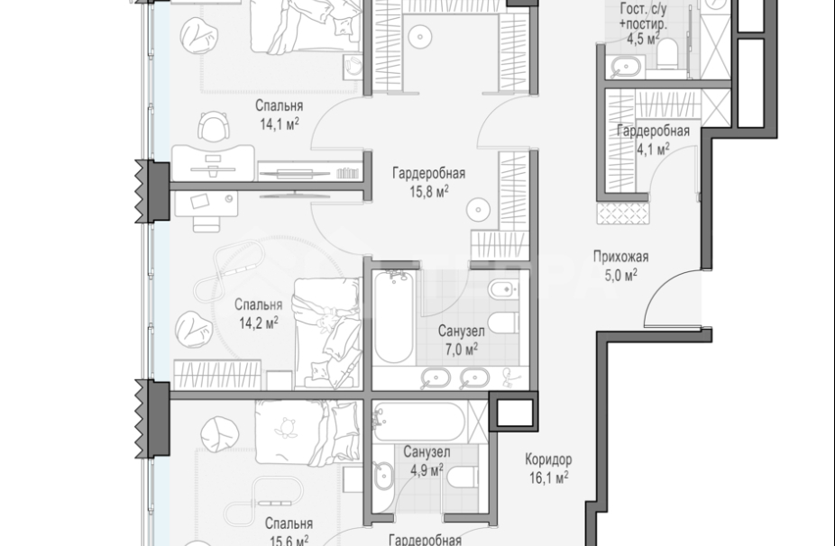 Объект ID 700000089 - Квартира