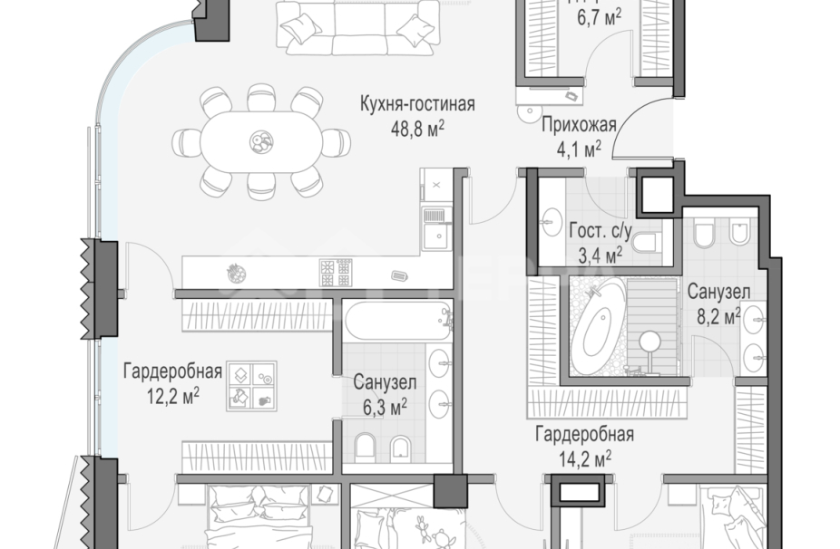 Объект ID 700000111 - Квартира